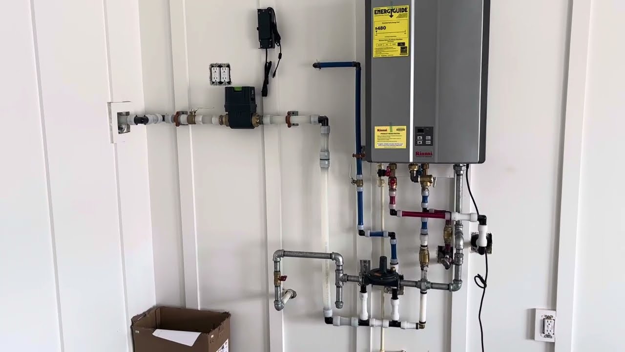 Tankless Water Heater Installation in Clinton